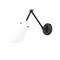 Z-Lite Julia Wall Sconce, 1-Light, 5.25 In.W x 29.75 In.L x 5.25 In.H, Matte Black/Opal 350S-MB - alternate 6
